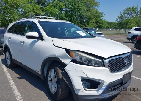 2016 Kia Sorento 3.3L Lx from USA, damaged, VIN 5XYPGDA56GG179886